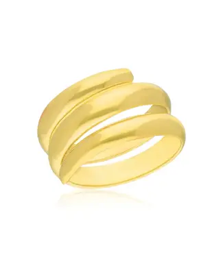 Bronzoro Wrap Around Plain Polished Band