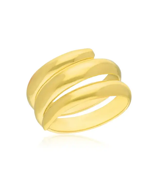 Bronzoro Wrap Around Plain Polished Band