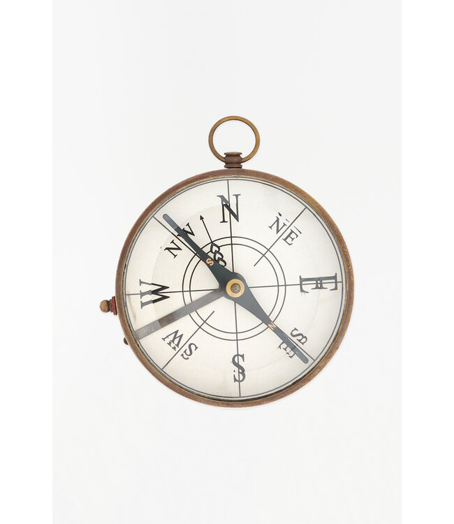 Batela USA Inc Pocket Compass Antiqued Brass