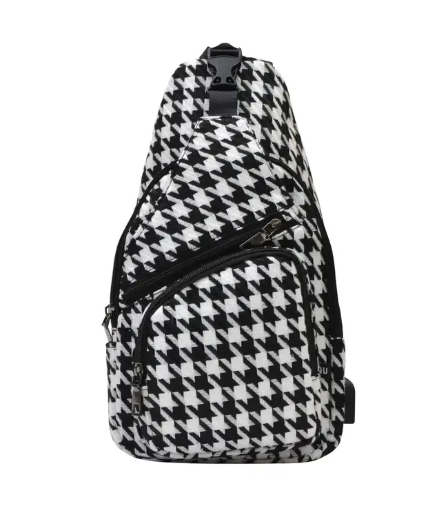 Calla Products LLC Anti-Theft Daypack Large Houndstooth