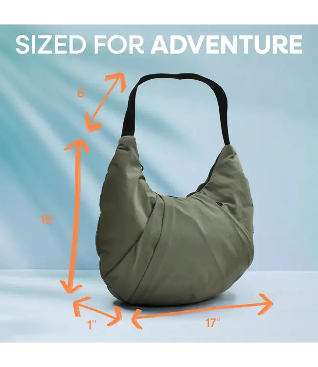 Calla Products LLC Hobo Shoulder Bag Green