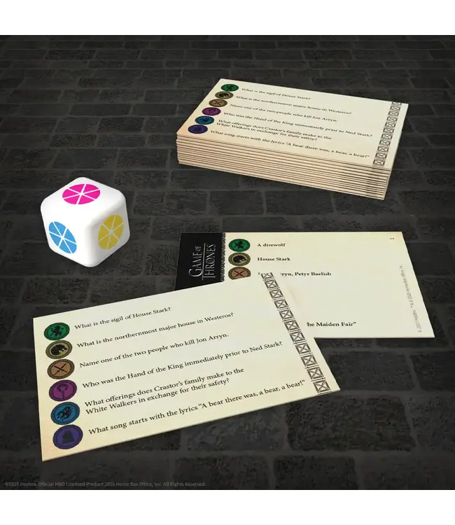 USA Opoly Inc Trivial Pursuit Game Of Thrones