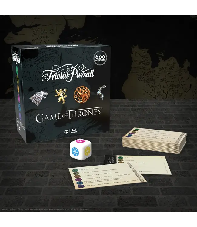 USA Opoly Inc Trivial Pursuit Game Of Thrones