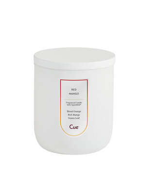 Cue Candles Red Mango 7.5oz Candle White