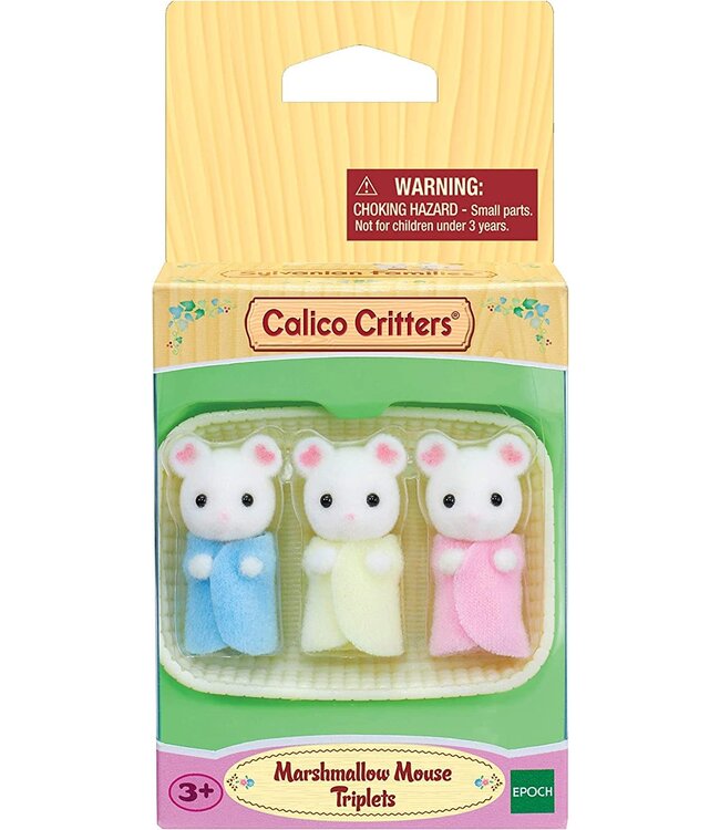 Epoch Calico Critters Marshmallow Mouse Triplets