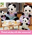 Epoch Calico Critters Pookie Panda Family