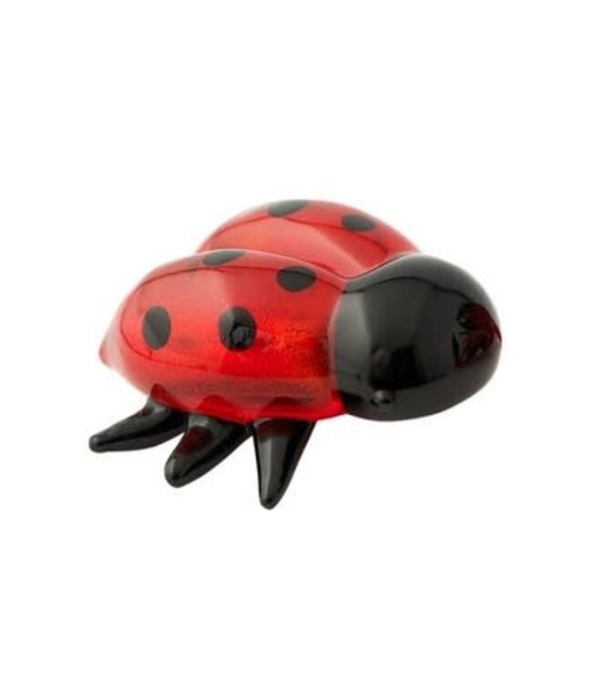 Gift Essentials Milano Art Glass Animals-Ladyb
