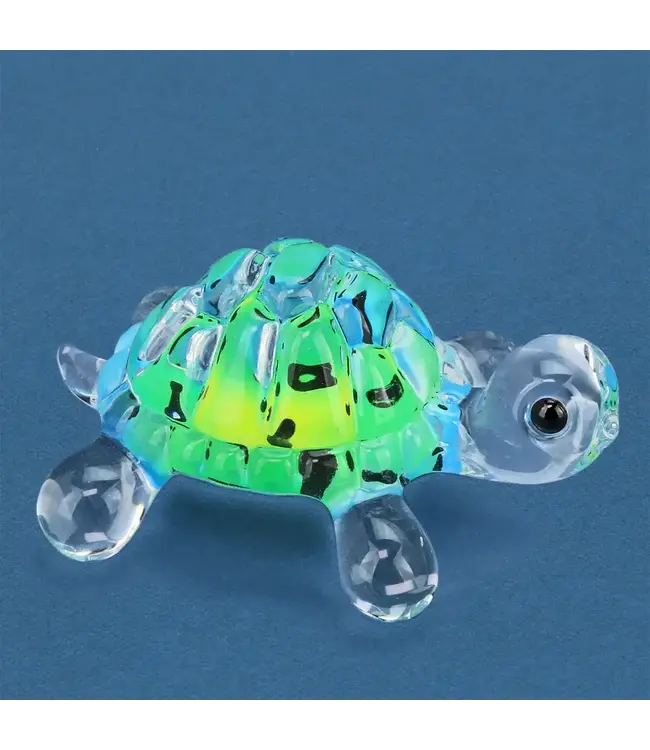 Glass Baron Turtle Green