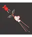 Glass Baron Red Rose Wife Best Friend