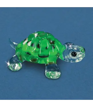 Glass Baron Green Turtle (Large)