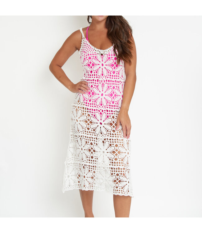 Howards Nova Crochet Cover Up Beach Dress
