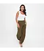 Howards Cotton Gauze Pants With Pleat Hem