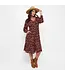 Howards Tiered Long Sleeve Dress With Buttons
