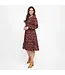 Howards Tiered Long Sleeve Dress With Buttons