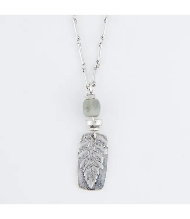 Howards Bela Leaf Pendant Necklace