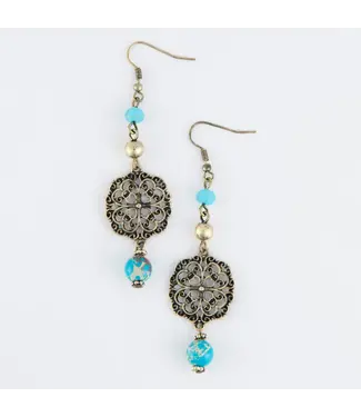 Howards Wild Spirit Beaded Boho Earrings