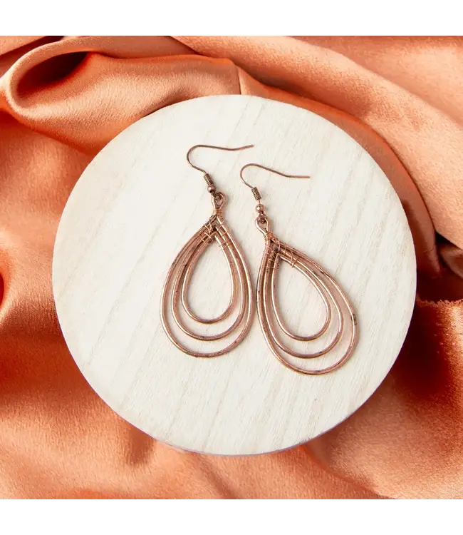 Howards Wild Spirit Multi Teardrop Earrings