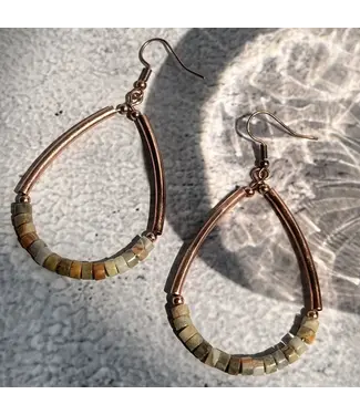 Howards Wild Spirit Beaded Drop Earrings
