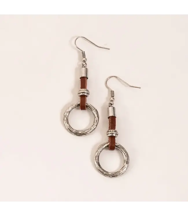 Howards Wild Spirit Ring Drop Earrings