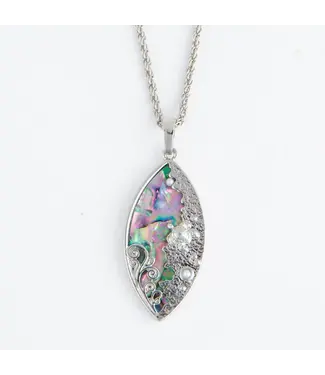 Howards Laila Abalone Turtle Pendant Necklace