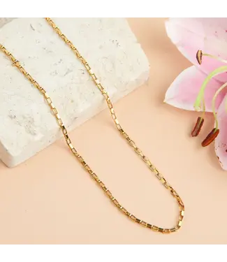 Howards Narelle Waterproof Box Chain Necklace