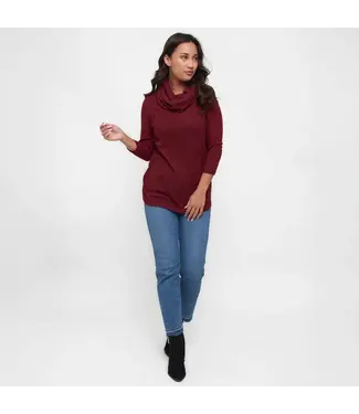 Howards 3/4 Sleeve Cowl Swing Tee