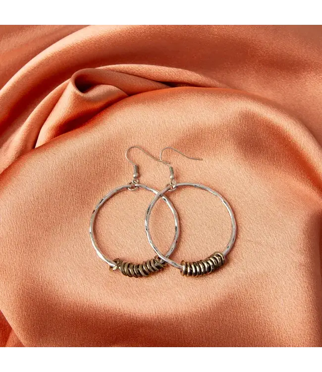 Howards Wild Spirit Hoop Earrings