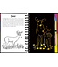 Peter Pauper Press Scratch  & Sketch Forest Friends Trace Along