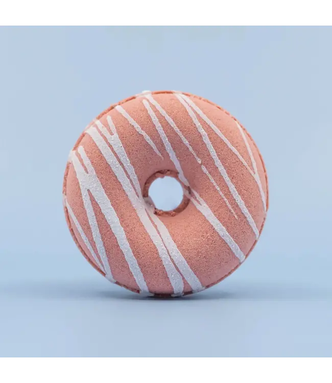 Luxiny Black Cherry Donut Bath Bomb