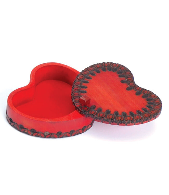 M Cornell Imports Inc Heart Swivel Box 7289