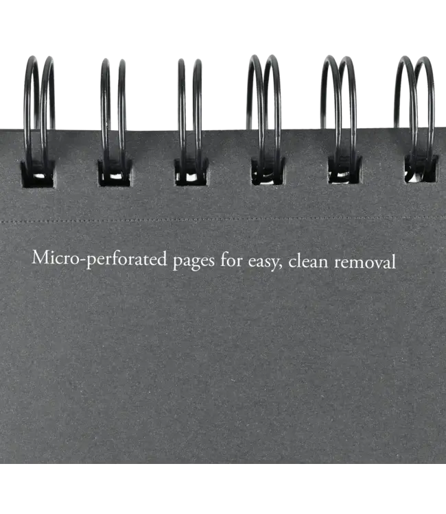 Peter Pauper Press Black Paper Sketch Pad