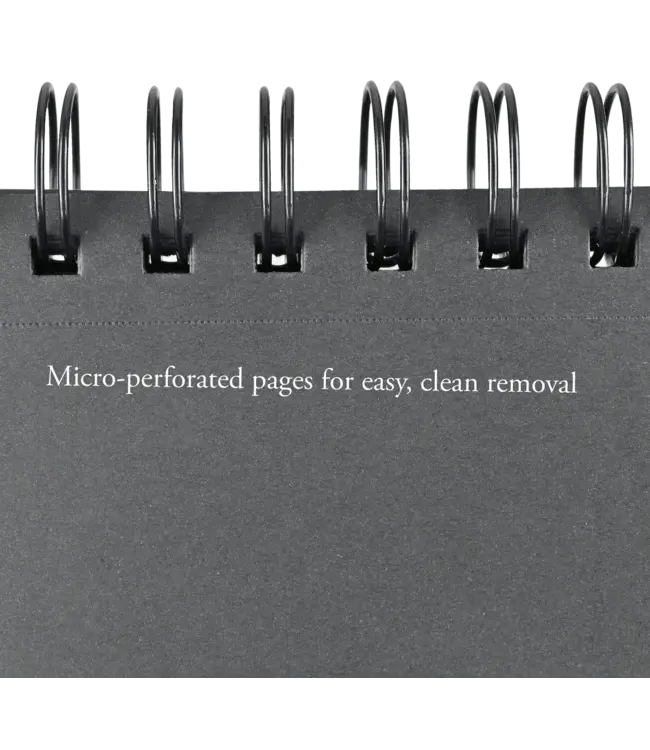 Peter Pauper Press Black Paper Sketch Pad