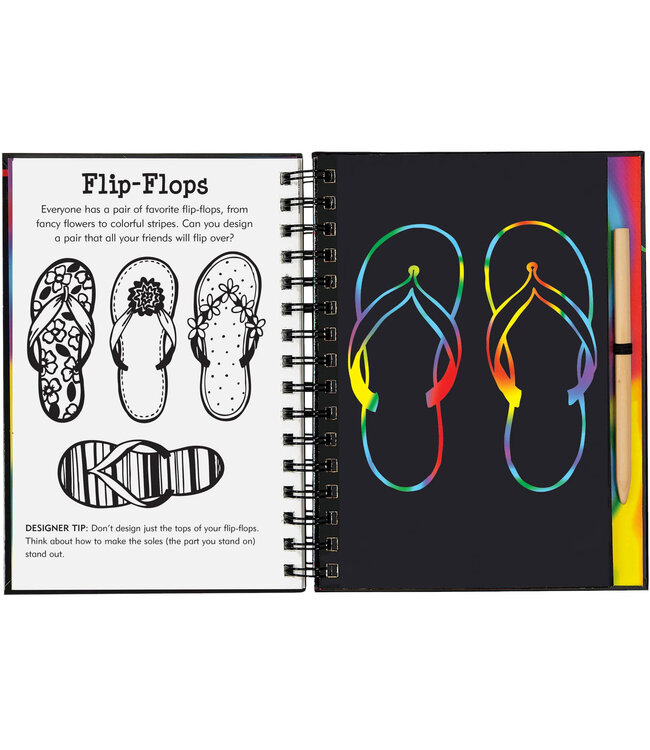 Peter Pauper Press Scratch & Sketch Fashion Show