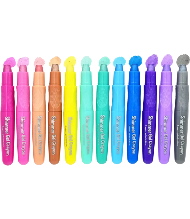 Peter Pauper Press Shimmer Gel Crayons