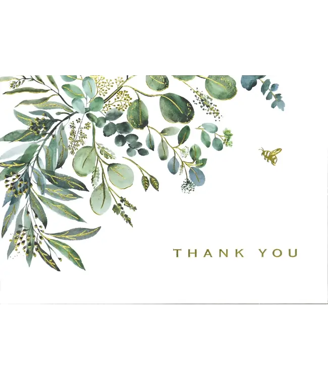 Peter Pauper Press Thank You Note Eucalyptus