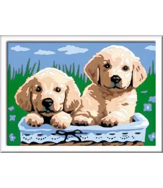Ravensburger CreArt Cute Puppies Paint By Number