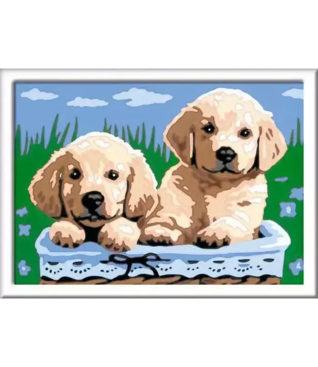 Ravensburger CreArt Cute Puppies Paint By Number