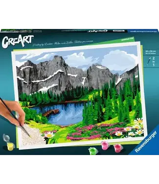 Ravensburger CreArt Mountain View Paint By Number