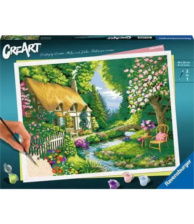 Ravensburger CreArt River Cottage Paint By Number