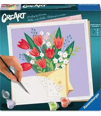 Ravensburger CreArt Tulip Bouquet Paint By Number