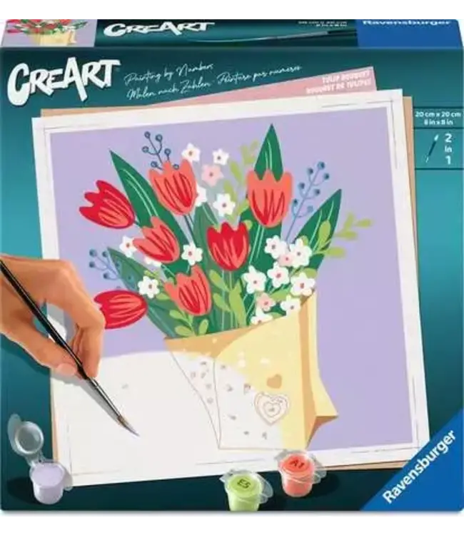Ravensburger CreArt Tulip Bouquet Paint By Number