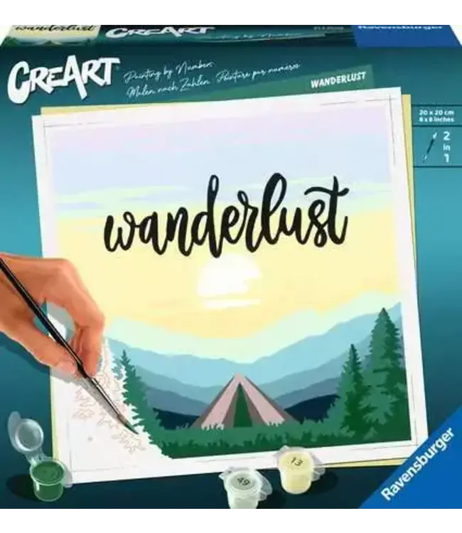 Ravensburger CreArt Wanderlust Paint By Number