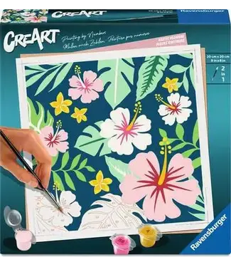 Ravensburger CreArt-Exotic Flower Paint By Number