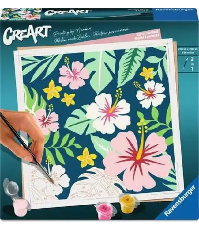 Ravensburger CreArt-Exotic Flower Paint By Number