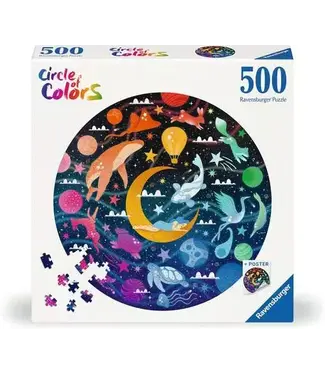 Ravensburger Dreams 500 Pc Round Puzzle