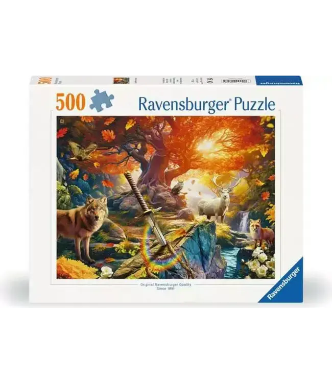 Ravensburger Excalibur Forest 500 Puzzle