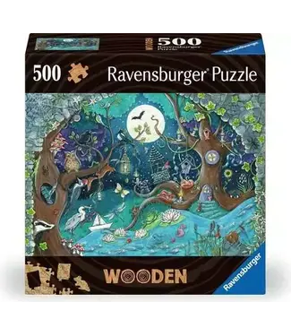 Ravensburger Fantasy Forest 500 Pc Woden Puzzle