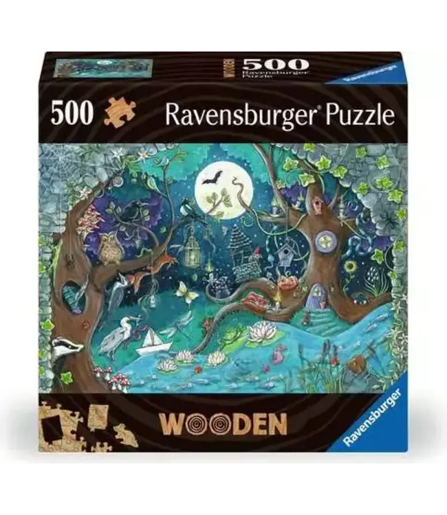 Ravensburger Fantasy Forest 500 Pc Woden Puzzle