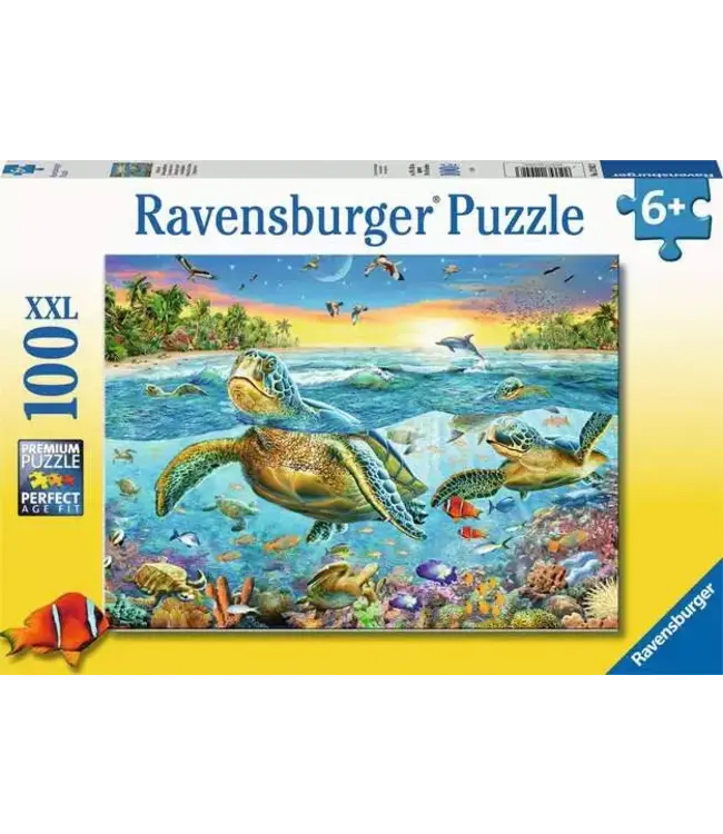 Ravensburger Swim with Sea Turtles XXL 100pc