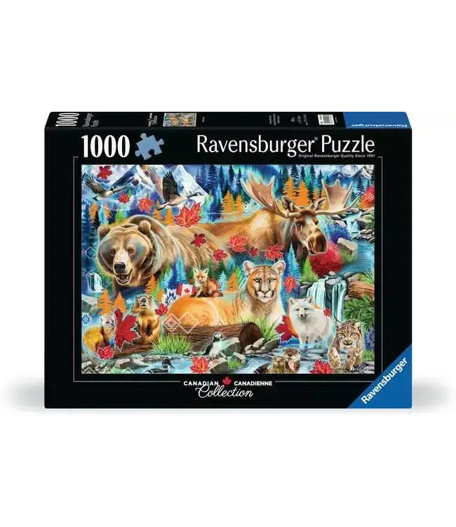 Ravensburger Wild Canada 1000 Pc Puzzle